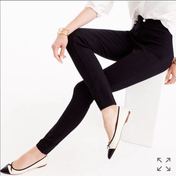 J. Crew Pants - NWT J Crew Black Pixie Pants size 10R